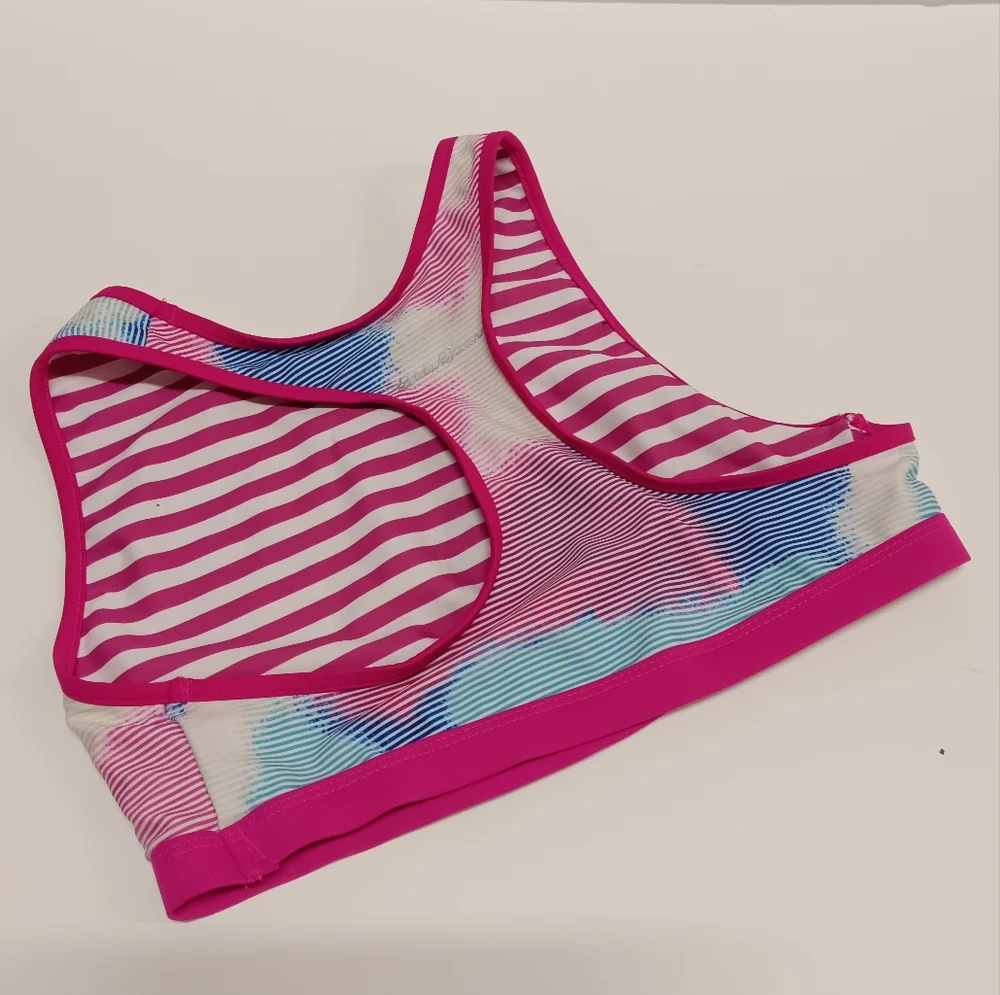 4 Piece Set NWOT Eddie Bauer Girls Swim Coordinates Set Size Large